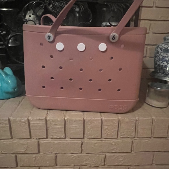 OG Blush and Navy Large Bogg Bags - Picture 2 of 2